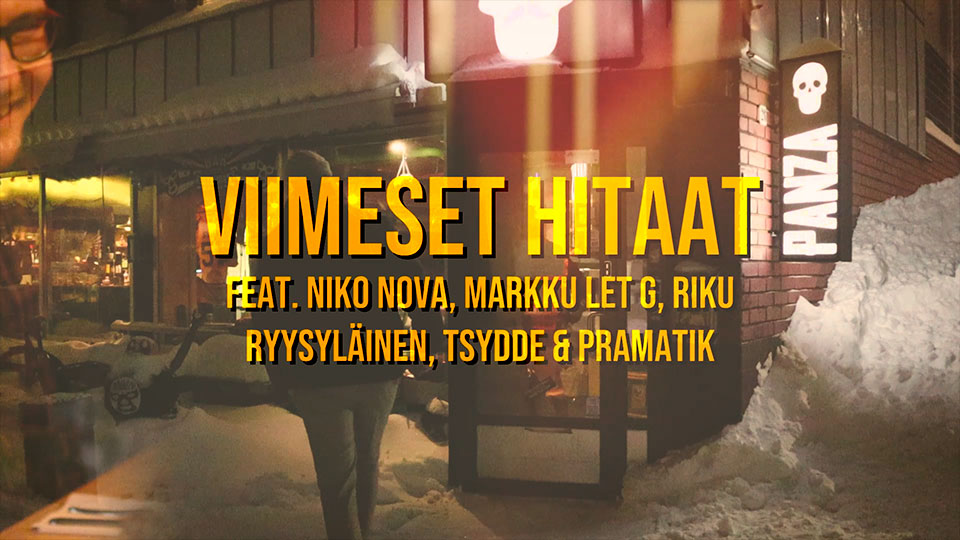 Jasa - Viimeiset hitaat feat. Niko Nova, Markku Let G, Riku Ryysyläinen, Tsydde & Pramatik